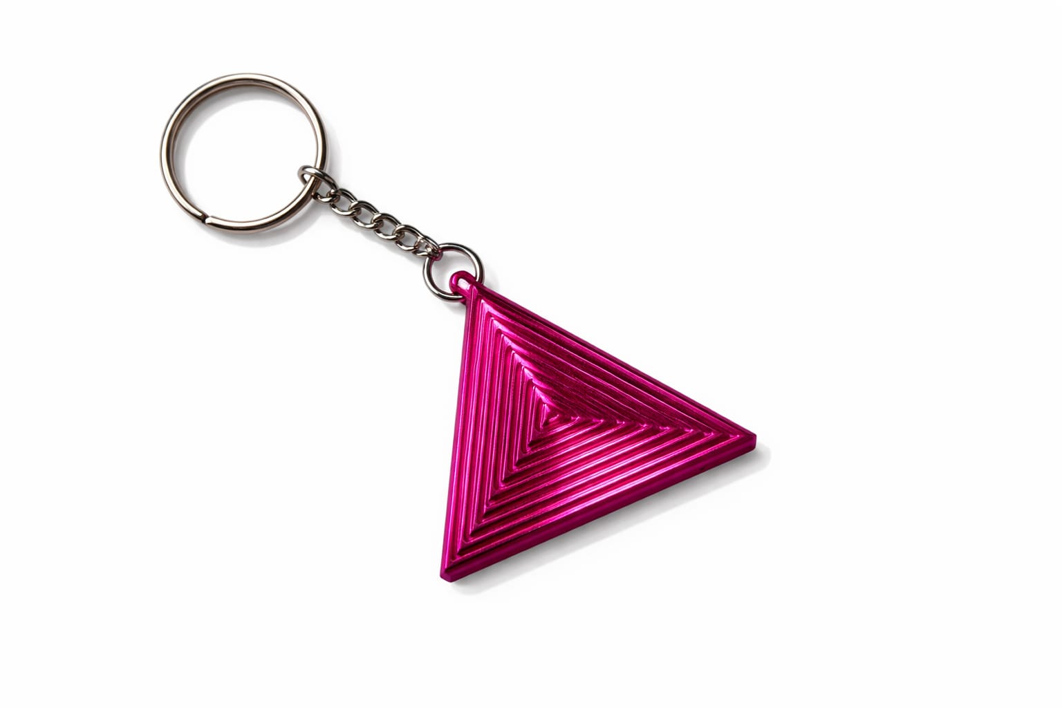 Triangle Fidget Keyring