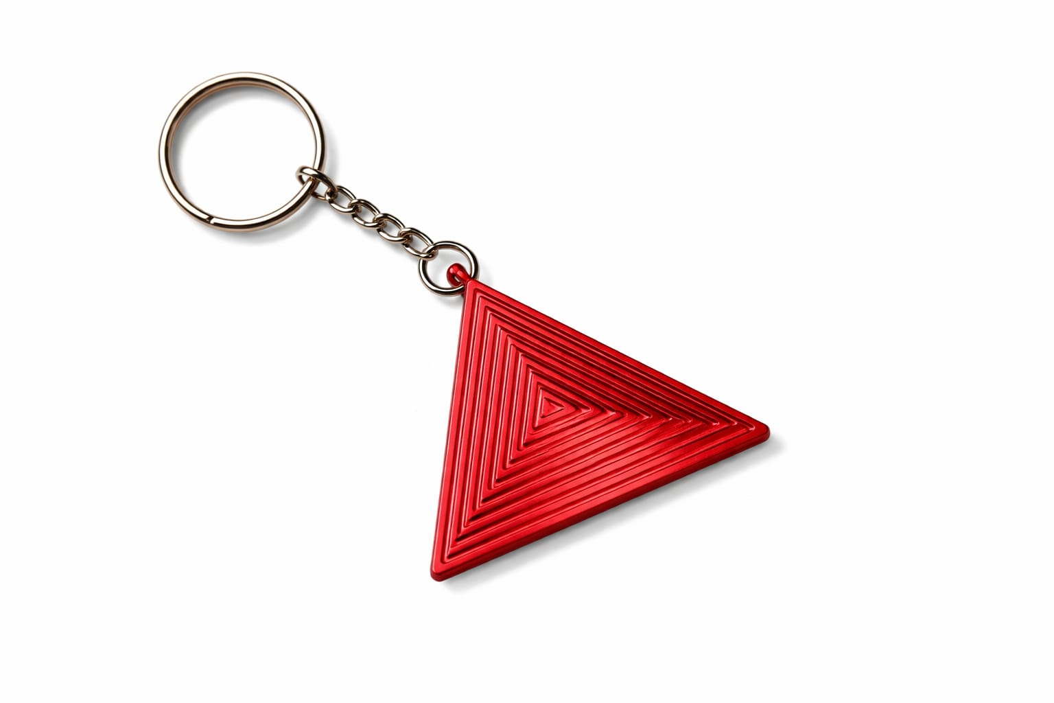Triangle Fidget Keyring