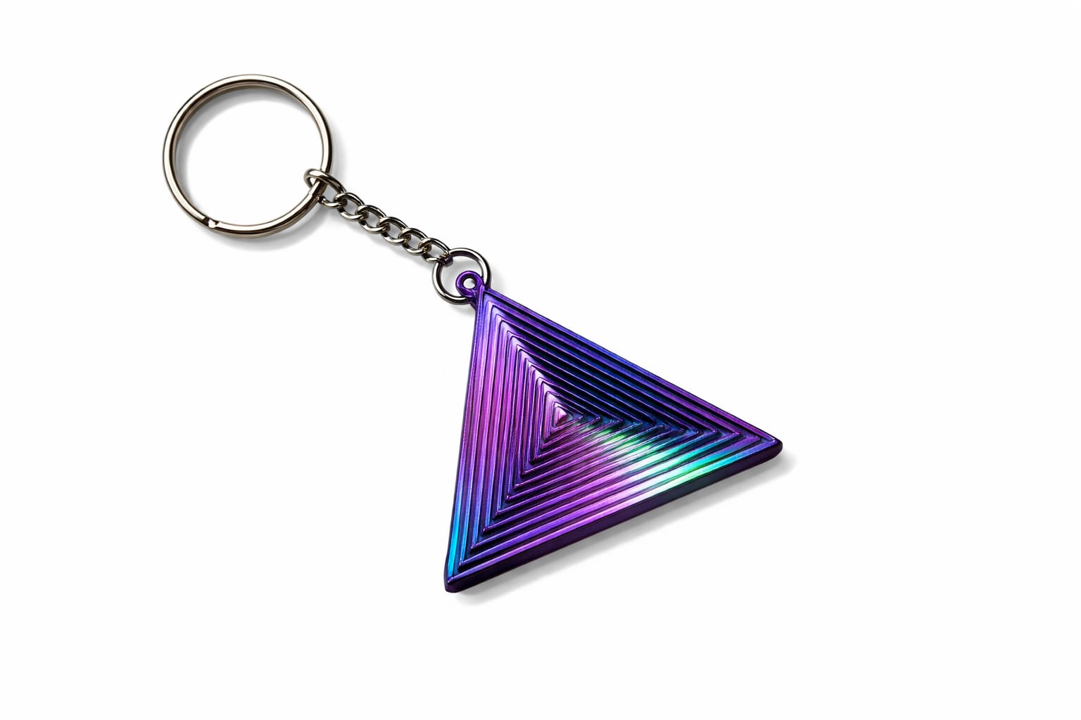 Triangle Fidget Keyring