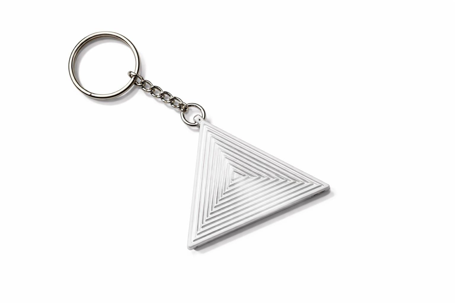 Triangle Fidget Keyring